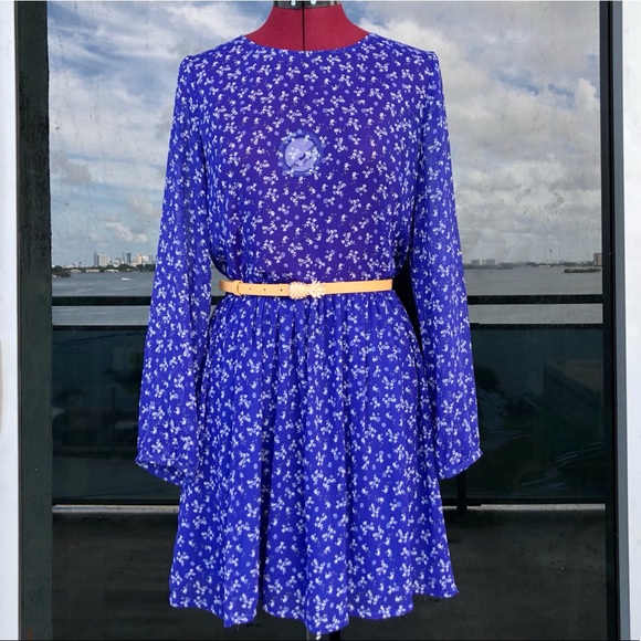 MNG Collection Chiffon Dress - Picture 9 of 14